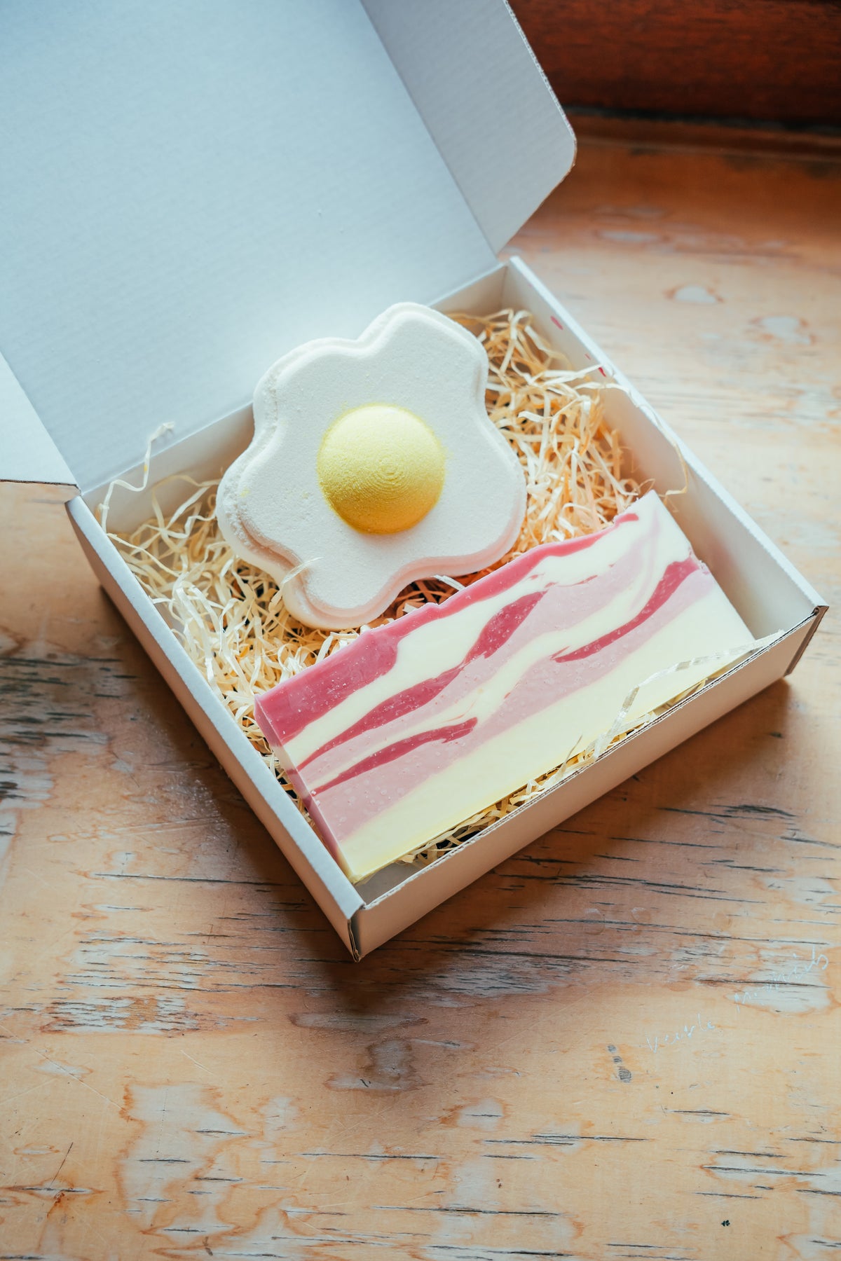 spek & eieren - zeep en bruisbal