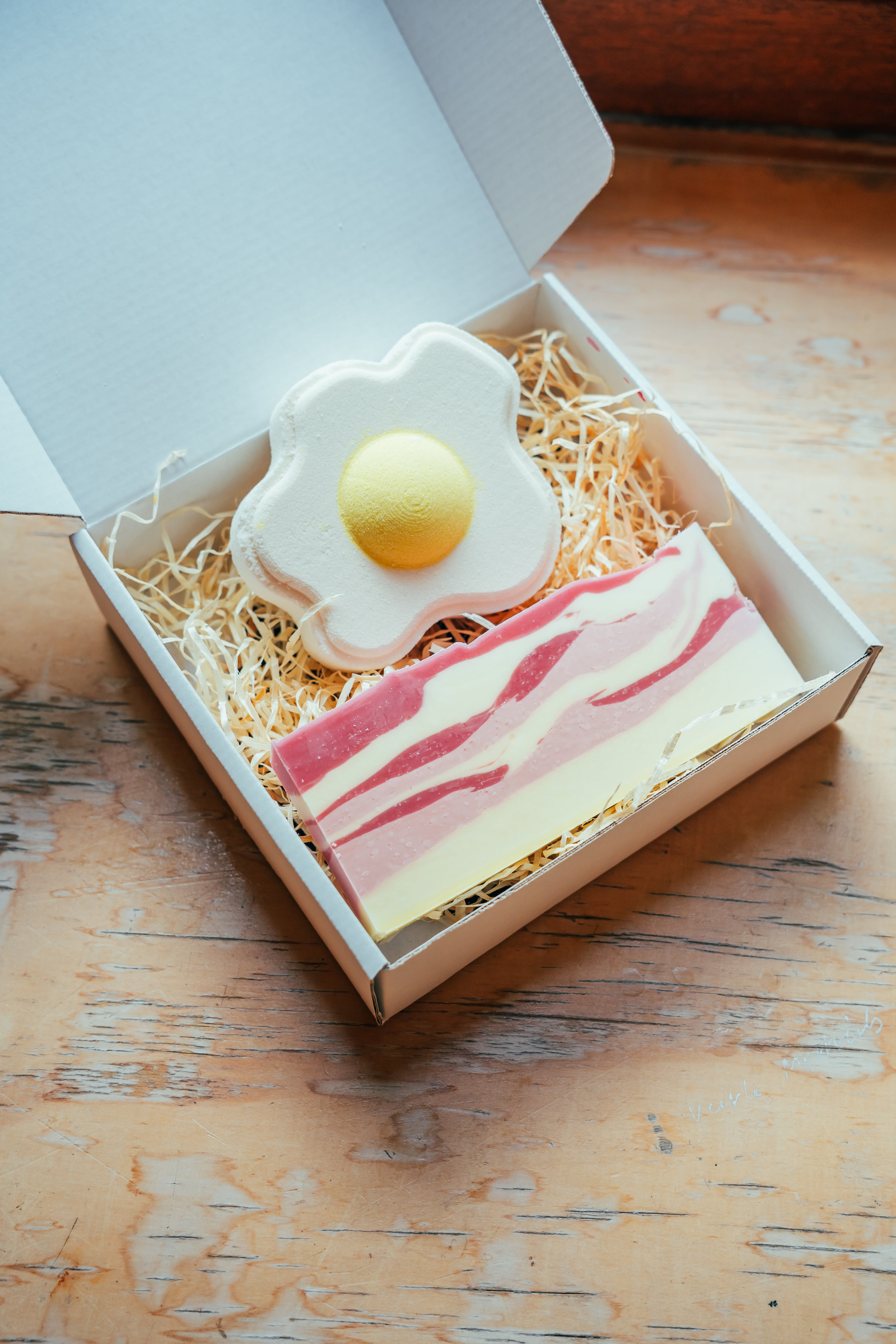 spek & eieren - zeep en bruisbal