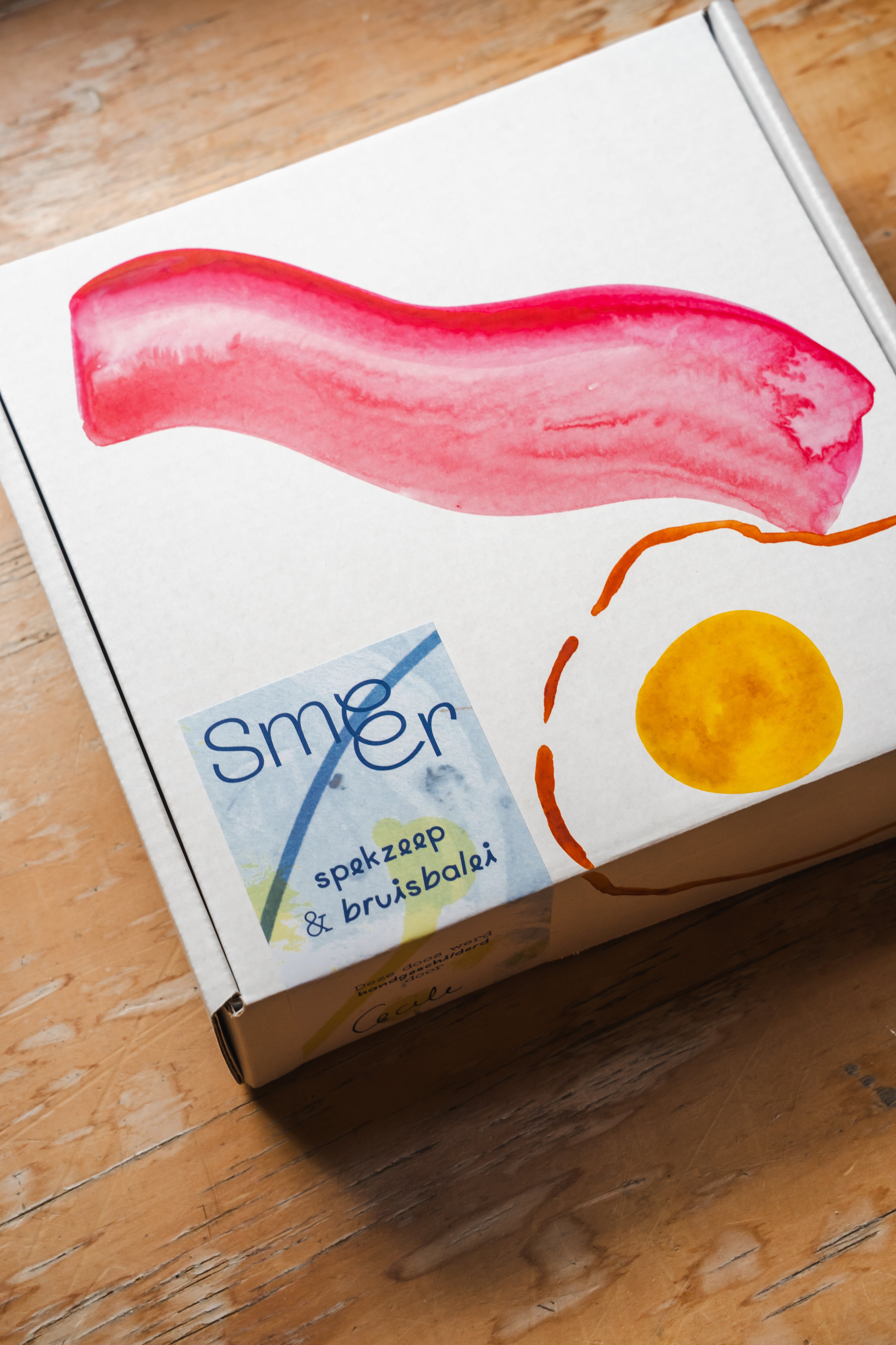 spek & eieren - zeep en bruisbal