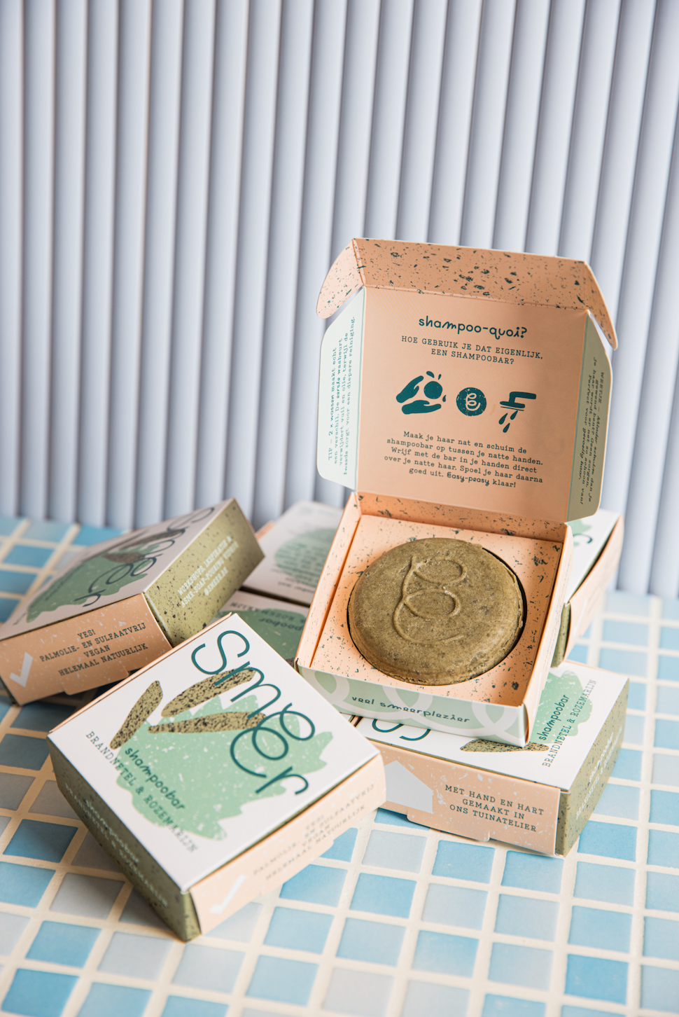 shampoobar met brandnetel & rozemarijn